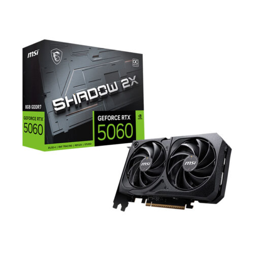Card màn hình MSI RTX 5060 8G SHADOW OC 2X GDDR7