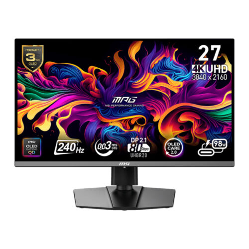 Trang chủ Màn hình MSI MPG 272URX QD-OLED (26.5 inch/UHD/QD-OLED/240Hz/0.03ms/USB-C 98W)