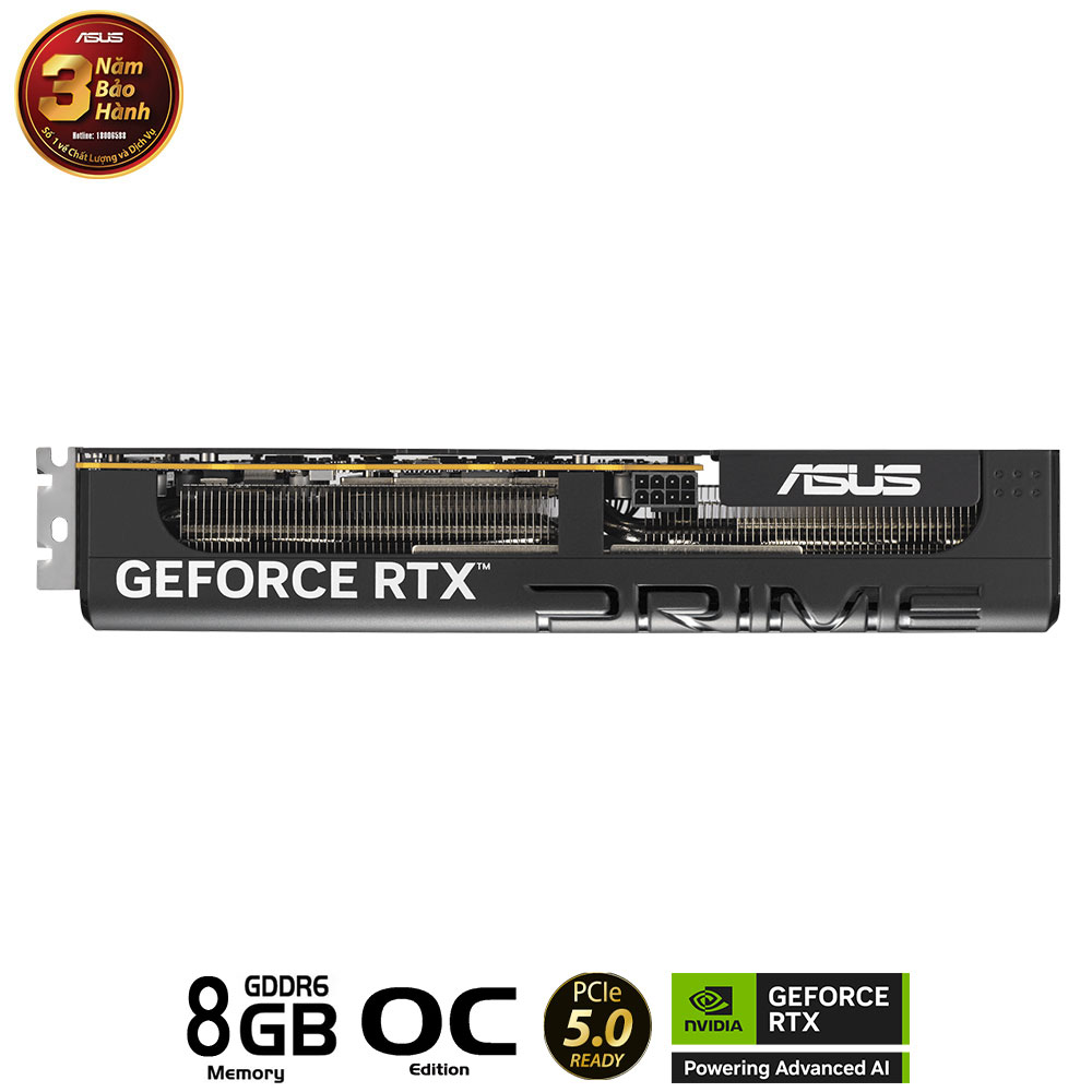 Card màn hình ASUS PRIME GeForce RTX 5050-8G OC GDDR6