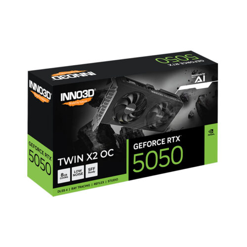 Card màn hình INNO3D GeForce RTX 5050 Twin X2 8GB