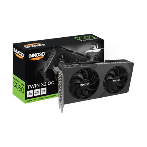 Card màn hình INNO3D GeForce RTX 5050 Twin X2 8GB