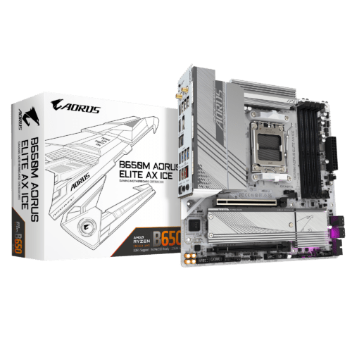 Trang chủ Mainboard Gigabyte B650M AORUS ELITE AX ICE