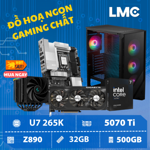 PC CERES PIKE - Core Ultra 7 265K / RTX 5070Ti 16GB