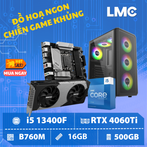 PC CUPID AXE 8 - Intel Core i5 13400F / RTX 4060Ti 8GB