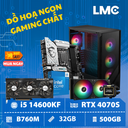 PC DIANA ARROW F - Core i5 14600KF / RTX 4070 Super 12GB