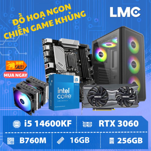 PC DIANA DAGGER F - Core i5 14600KF / RTX 3060 12GB