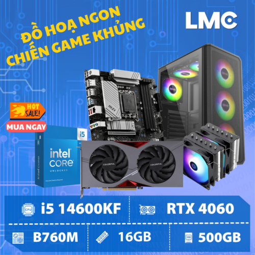 PC DIANA SWORD F - Core i5 14600KF / RTX 4060 8GB