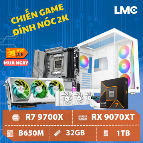 PC HERCULES SNIPER - Ryzen 7 9700X / RX 9070 XT 16GB