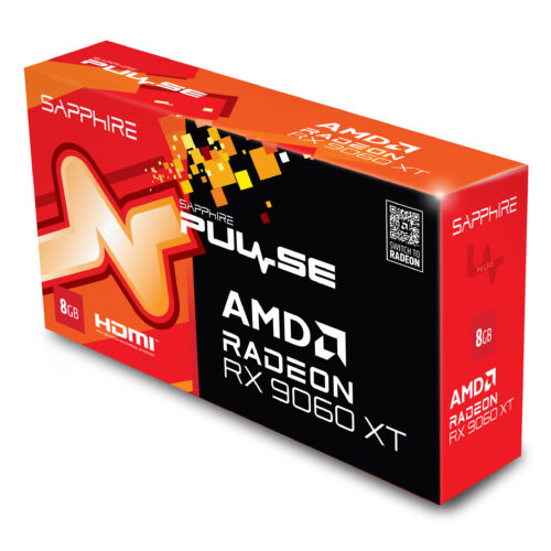 RX9060XT 8GB PULSE Full Box
