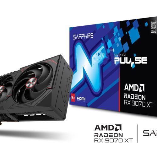 RX9070XT PULSE Full Box Card AMD