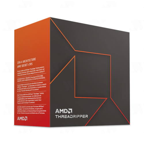 CPU AMD Ryzen Threadripper 7960X (24 cores 48 threards / 4.2GHz up to 5.3GHz / Socket sTR5 / 350W / Storm Peak Zen4)