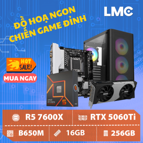 PC THANATOS SPEAR 8 - Ryzen 5 7600X / RTX 5060 Ti 8GB