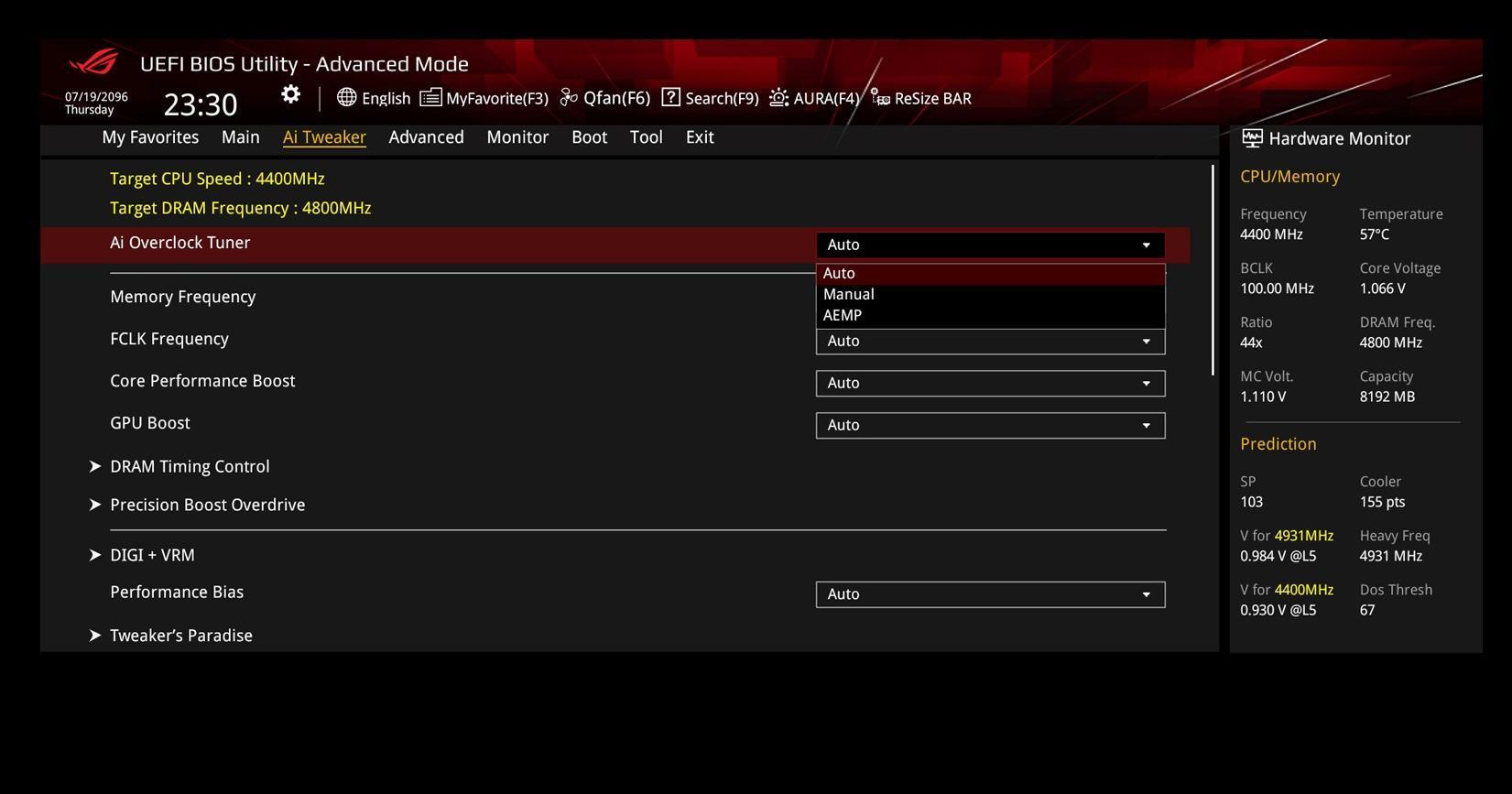 aemp-s1 Mainboard ASUS ROG STRIX X870-F GAMING WIFI 10
