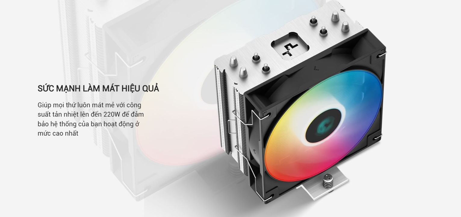 TẢN NHIỆT KHÍ DEEPCOOL AG400 ARGB