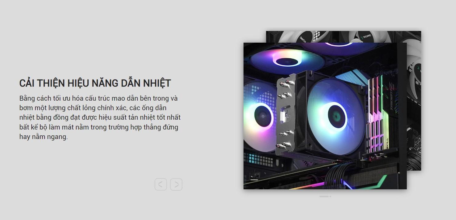 TẢN NHIỆT KHÍ DEEPCOOL AG400 ARGB