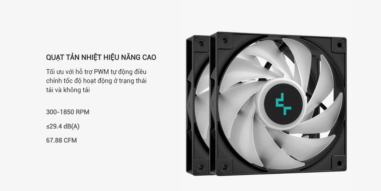 ag620-mota4 TẢN NHIỆT KHÍ DEEPCOOL AG620 ARGB