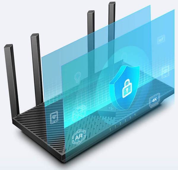 archerax55bvha5 Bộ phát wifi 6 TP-Link Archer AX55 Pro (AX3000- Cổng 2.5G)