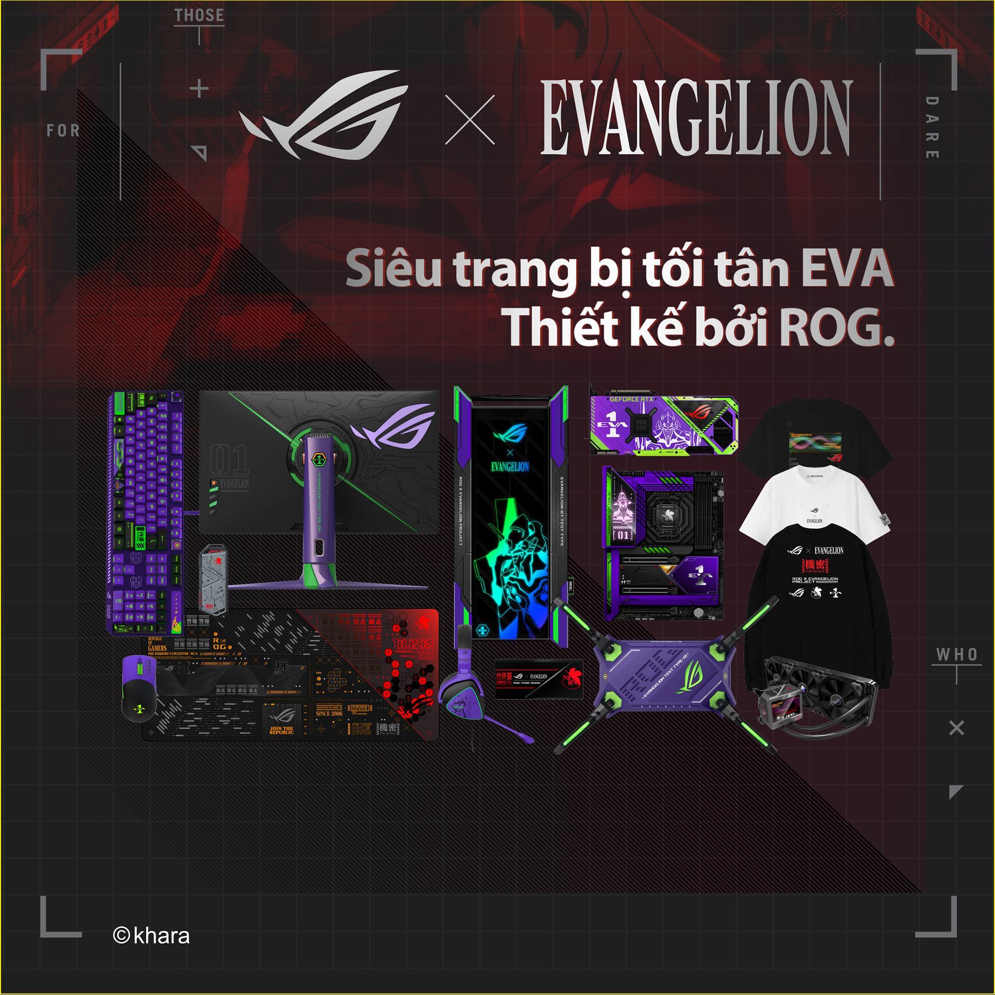 Vỏ Case Asus GX601 ROG STRIX HELIOS EVA EDITION