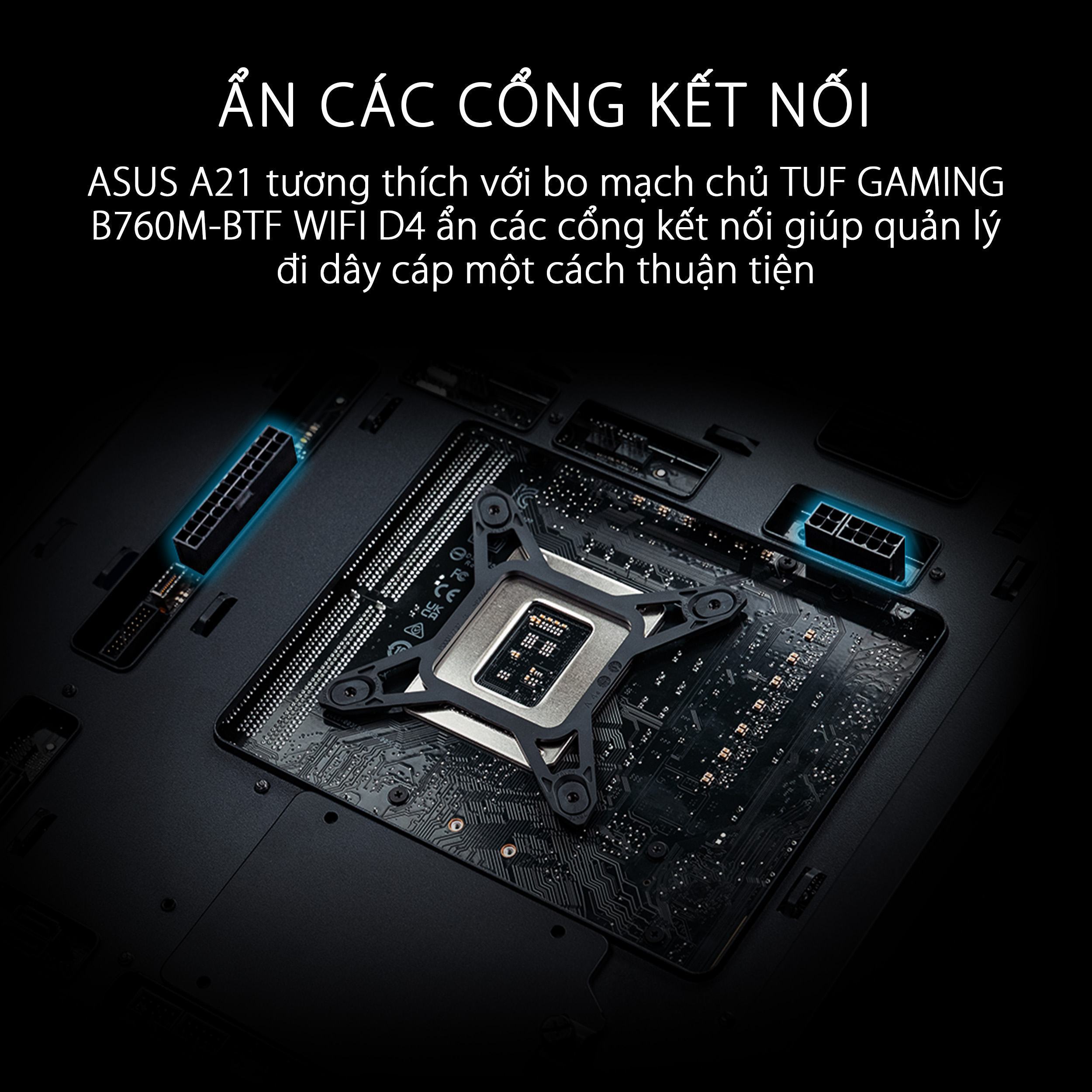 Vỏ Case ASUS A21 WHT (Mid Tower / Màu Trắng)