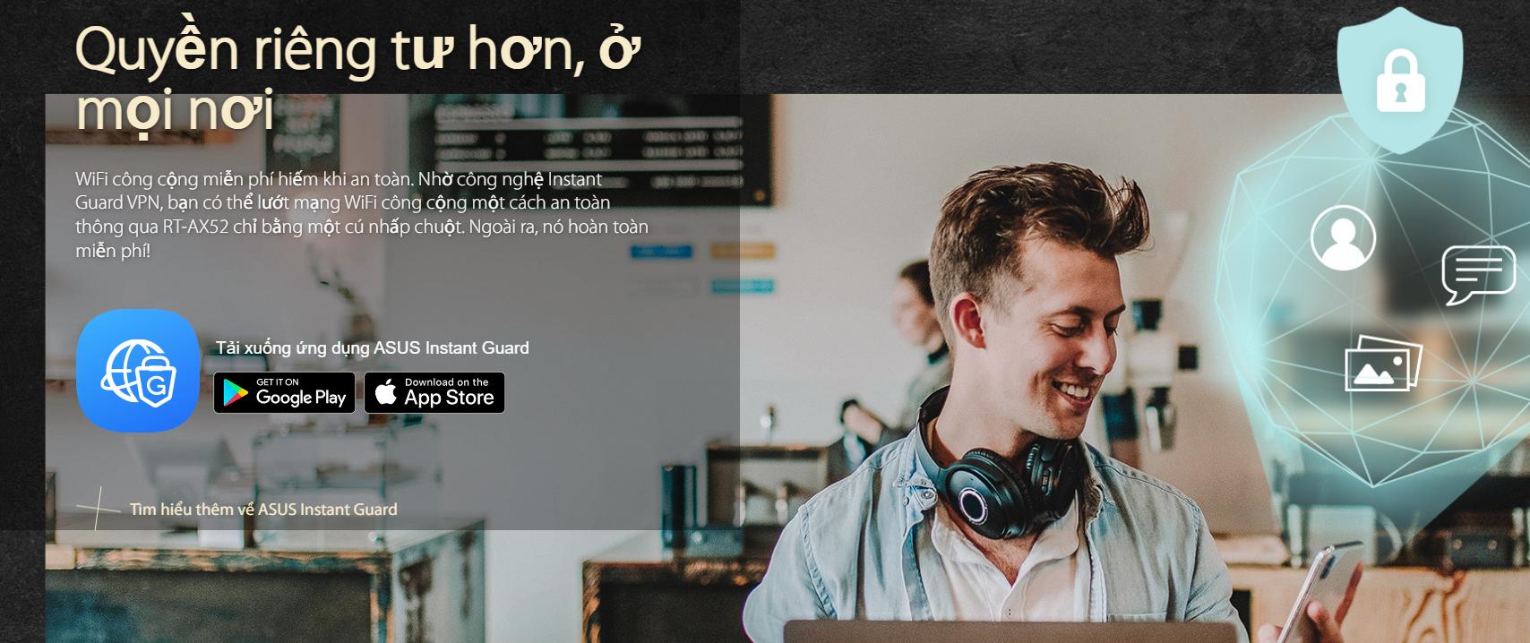 Bộ phát wifi Asus RT-AX52 