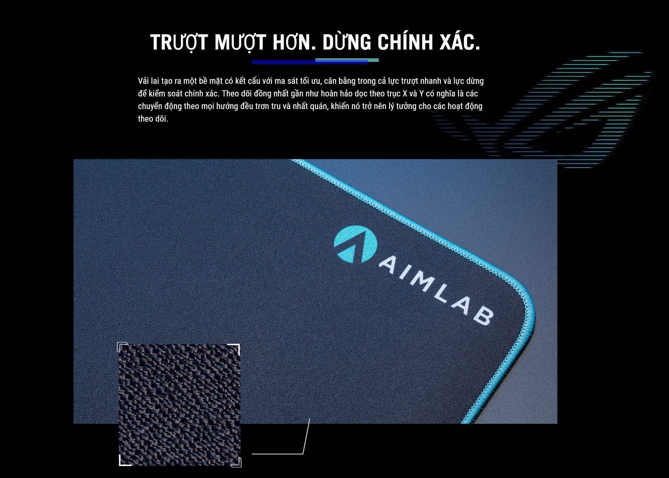 Bàn di chuột Asus ROG HONE ACE AIM LAB (NC16) 50cm x 42cm dày 3mm