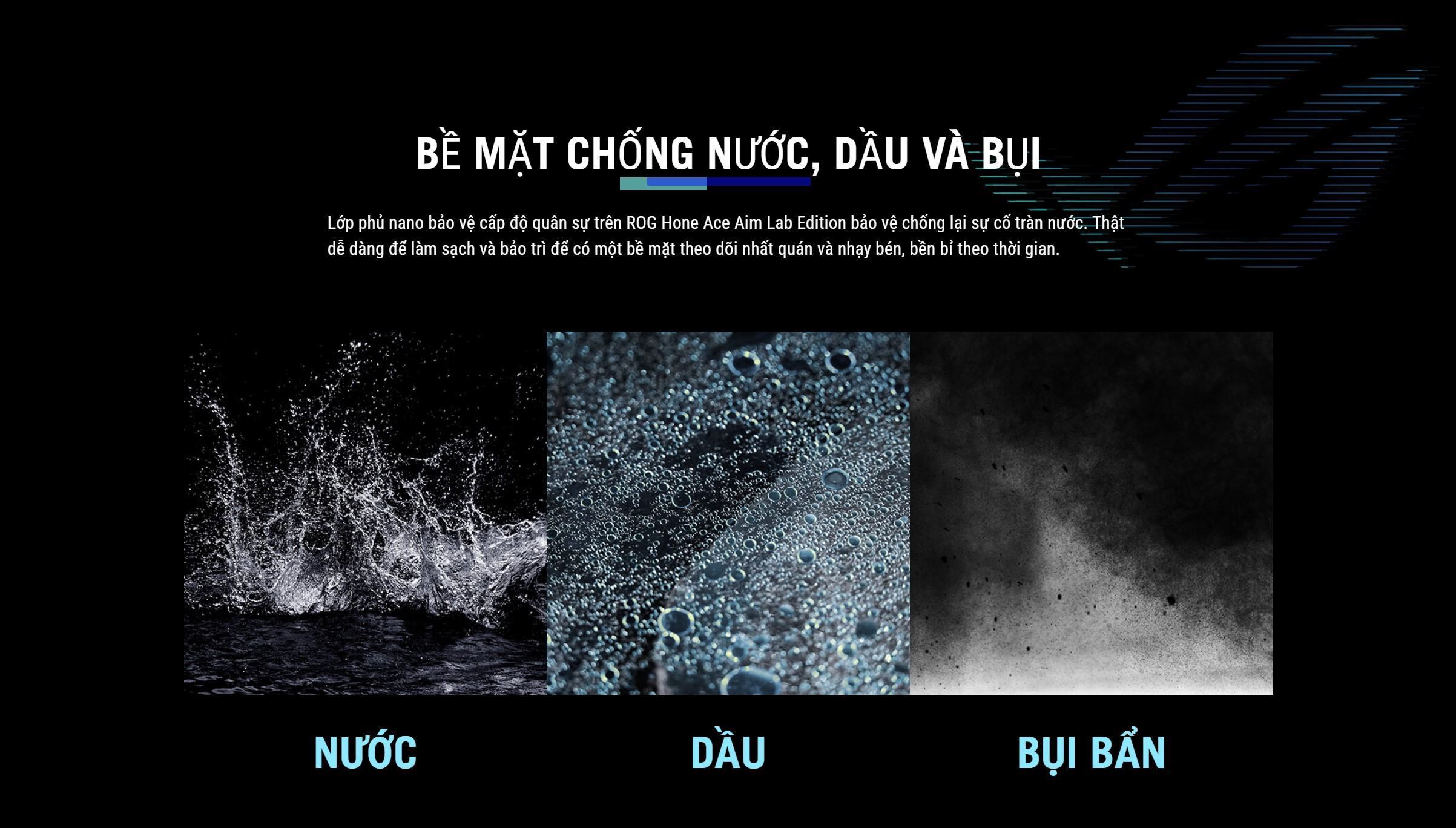 Bàn di chuột Asus ROG HONE ACE AIM LAB (NC16) 50cm x 42cm dày 3mm