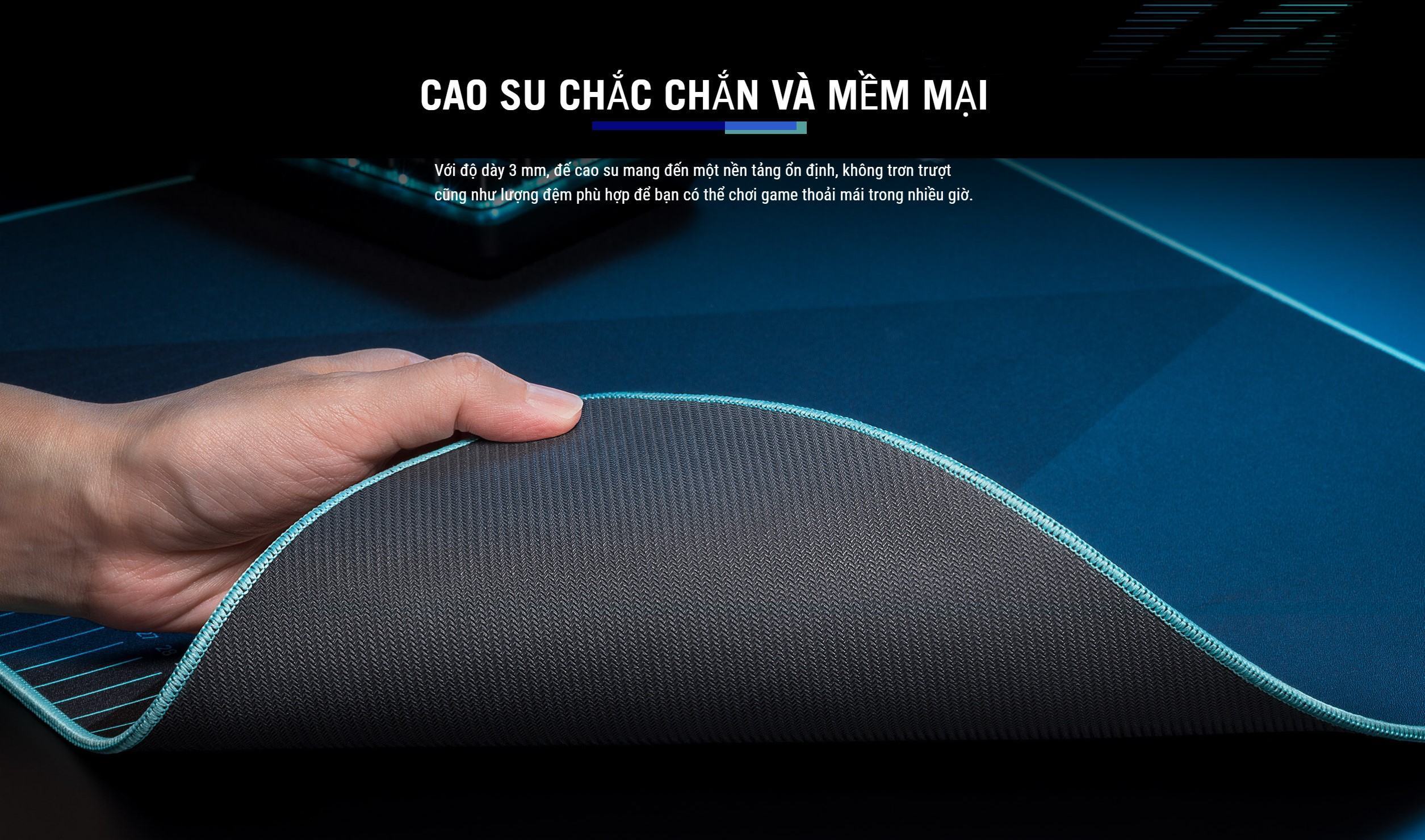 Bàn di chuột Asus ROG HONE ACE AIM LAB (NC16) 50cm x 42cm dày 3mm