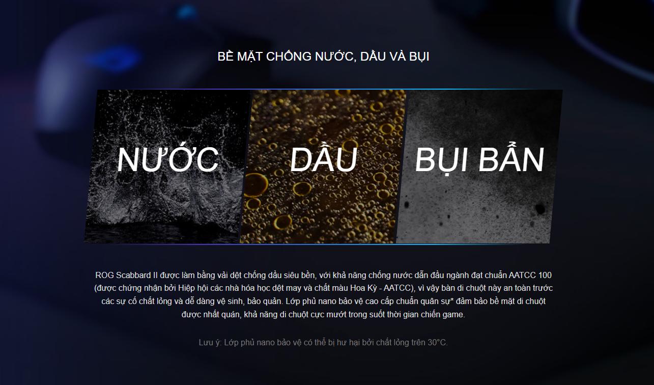 Bàn di chuột Gaming Asus ROG SCABBARD II 2