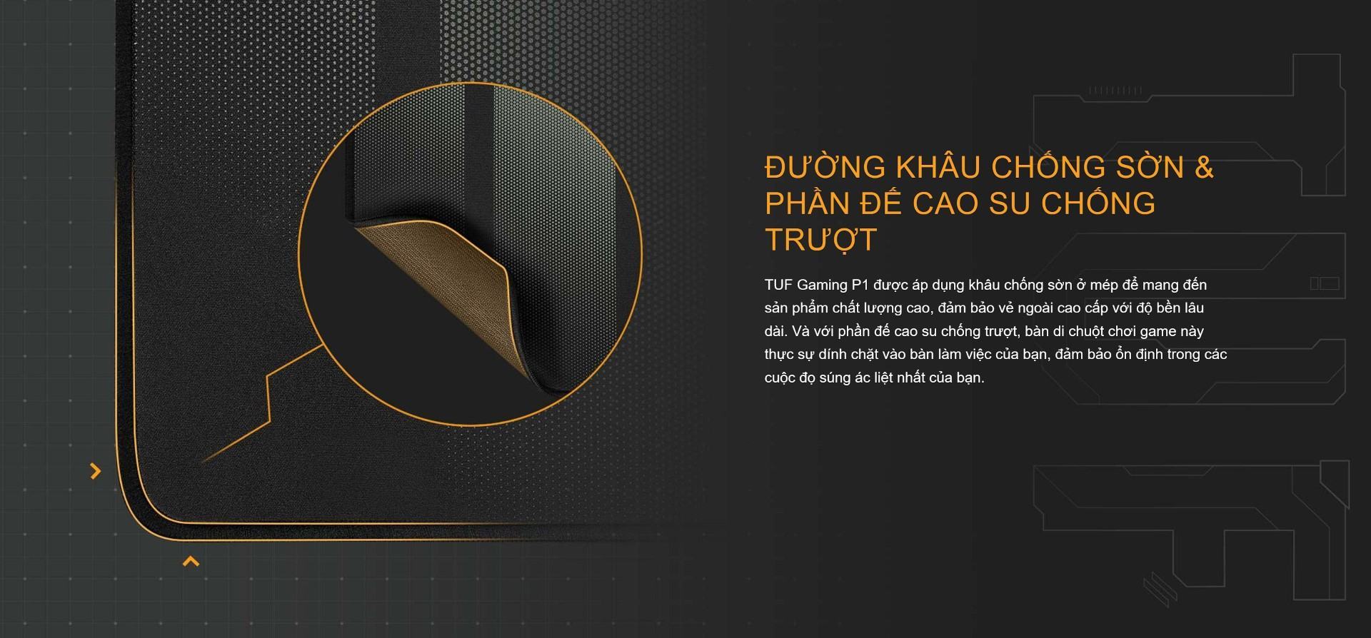 Bàn di chuột Gaming Asus TUF Gaming P1 260mm X 360mm