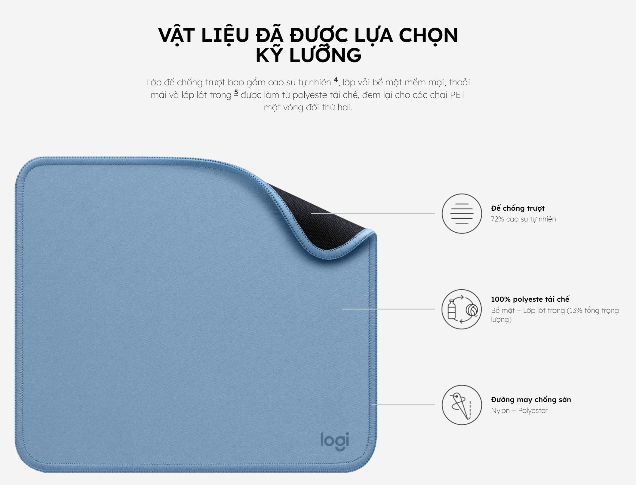 Bàn di chuột Logitech studio series