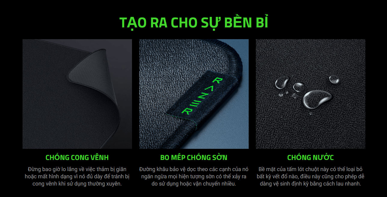 Bàn di chuột Razer Strider - Large - Quartz Edition 4