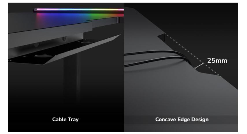 Bàn nâng hạ gaming COUGAR E-DEIMUS 2