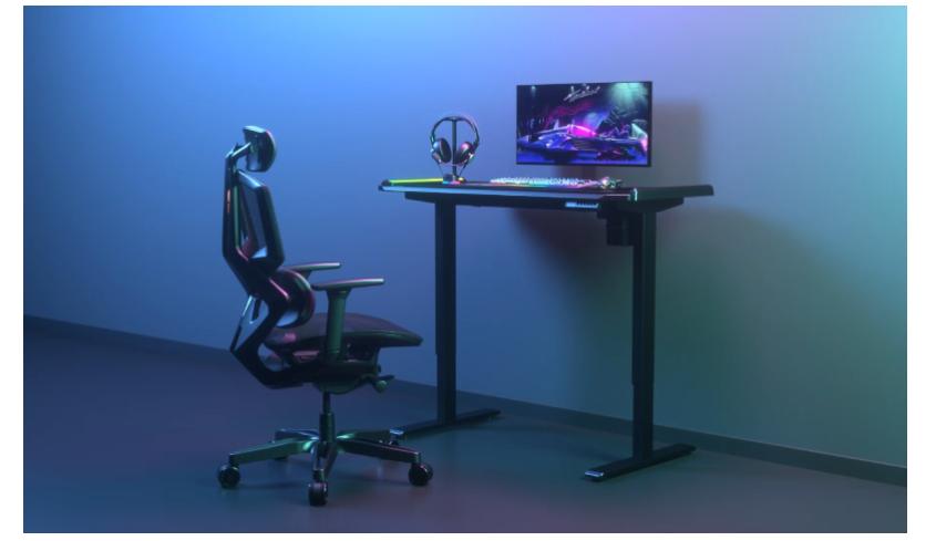 Bàn nâng hạ gaming COUGAR E-DEIMUS 8