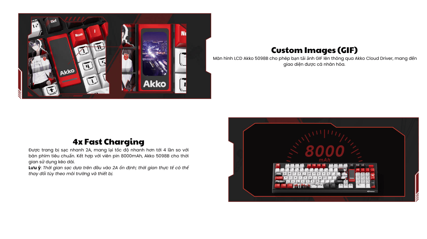 Bàn phím AKKO 5098B The King’s Avatar Ye Xiu 4