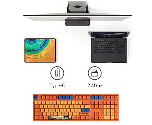 Bàn phím cơ AKKO 3087 RF Dragon Ball Z - Goku 1