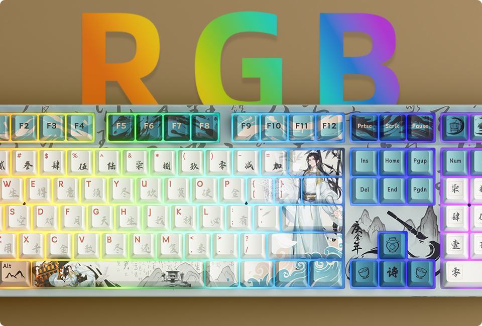 Bàn phím cơ AKKO 5108 SE Joy of Life (RGB / Hotswap / Piano Pro sw) 4