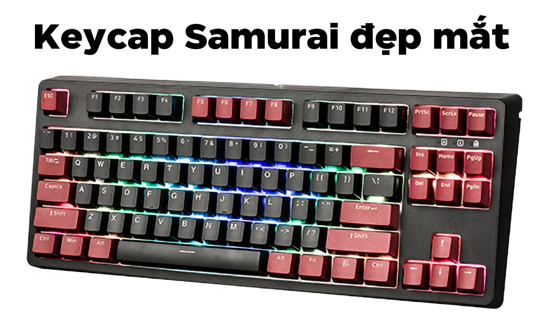 Bàn phím cơ Edra EK387 RGB Dark Warrior