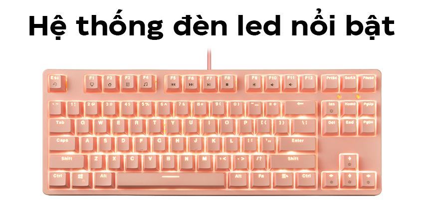 ban-phim-co-edra-ek387l-mau-hong-3 Bàn phím cơ Edra EK387L màu hồng