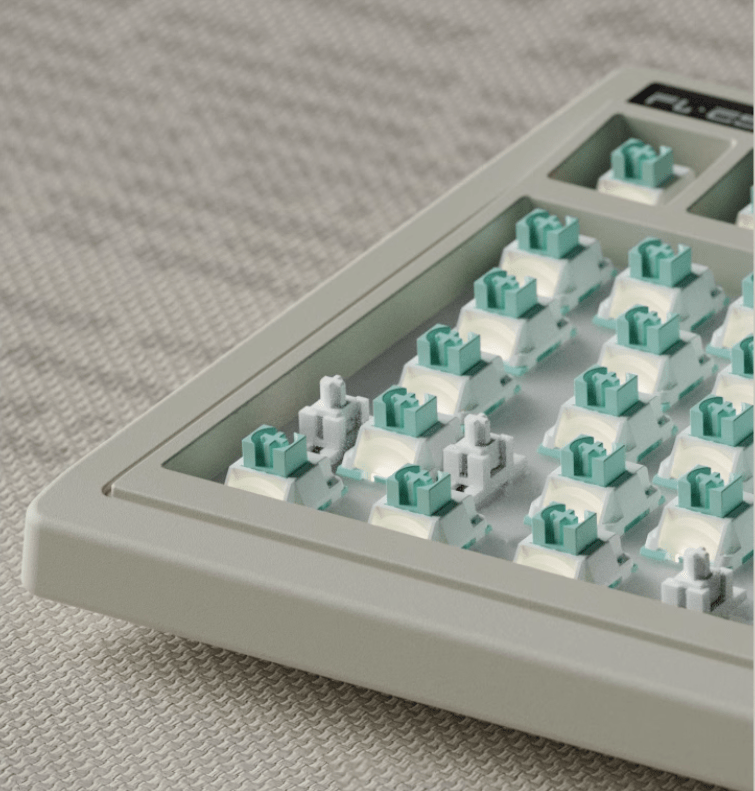 Bàn phím cơ FL-Esports OG98 Classic White 3 mode Kailh Coolmint V2 switch Led RGB 6