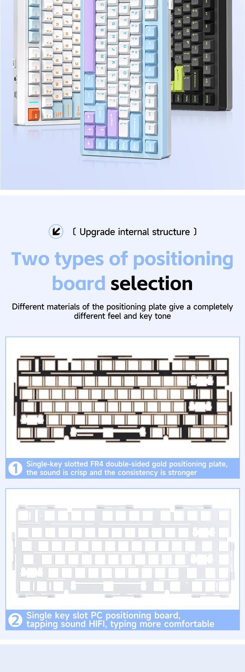 Bàn phím cơ gaming AULA M75 7