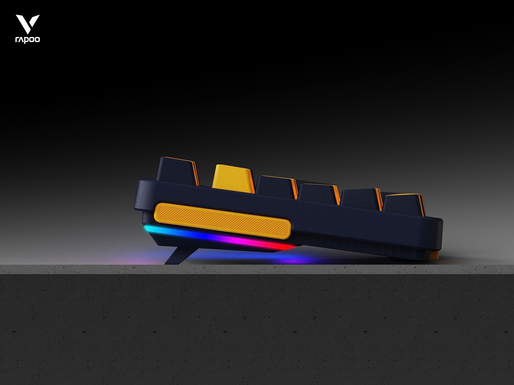 Bàn phím cơ gaming có dây Rapoo V500 Pro V2 Black (Blue Switch) 5