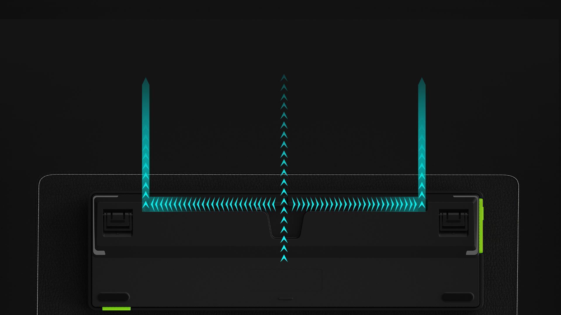 Bàn phím cơ gaming có dây Rapoo V500 Pro V2 Black (Red switch) 6