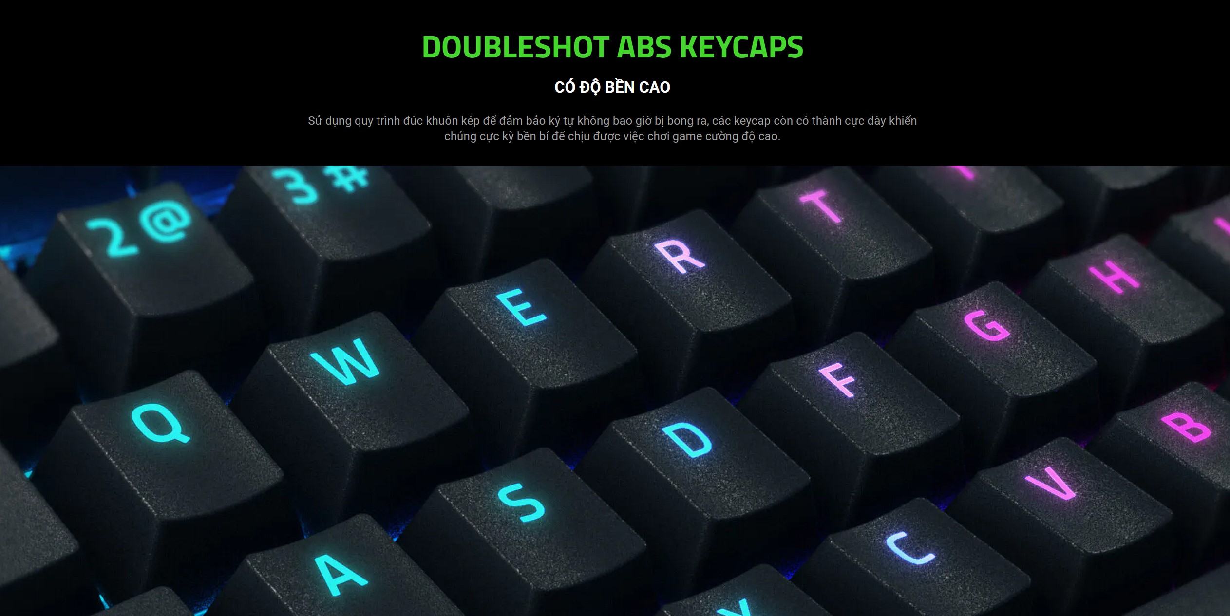 Bàn phím cơ gaming có dây Razer BlackWidow V4 Pro