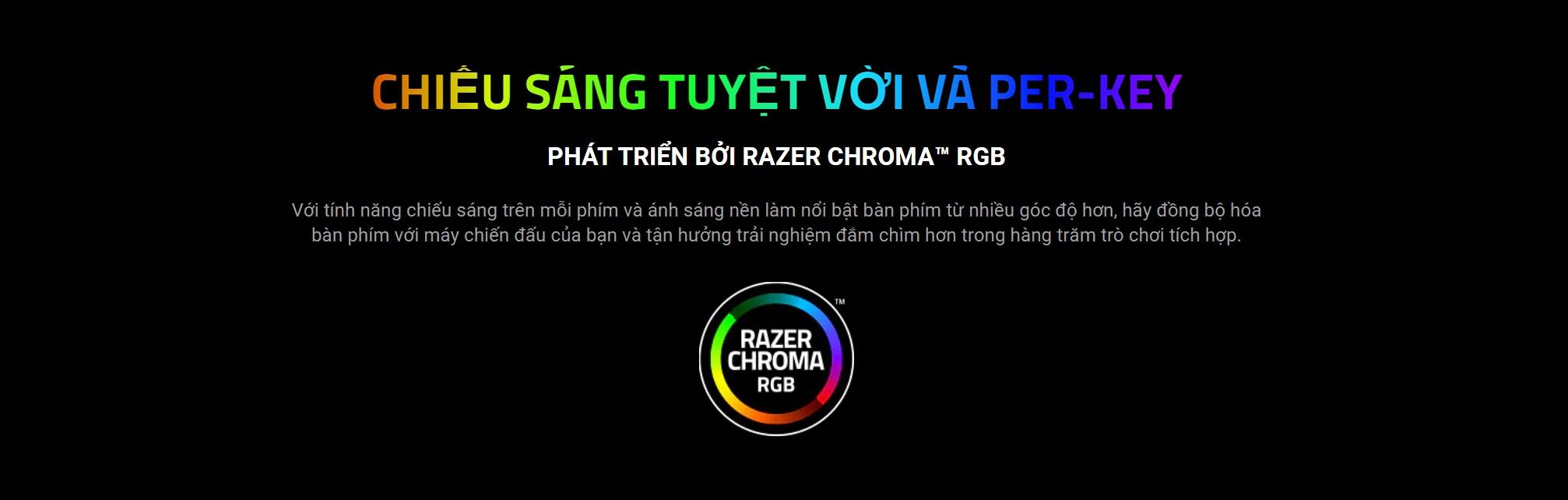 Bàn phím cơ gaming có dây Razer BlackWidow V4 Pro