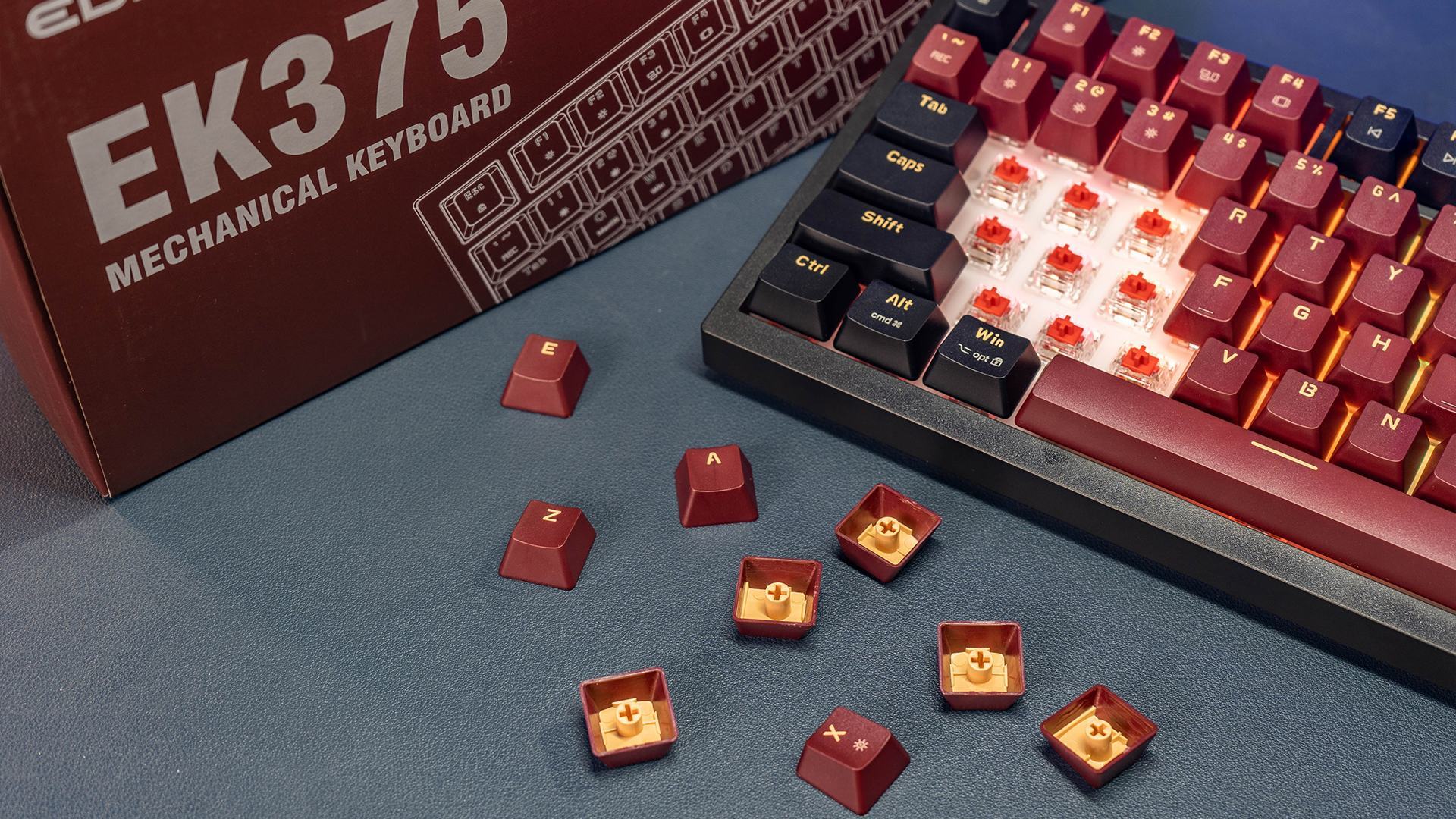 Bàn Phím Cơ Gaming Edra EK375 Beta 4