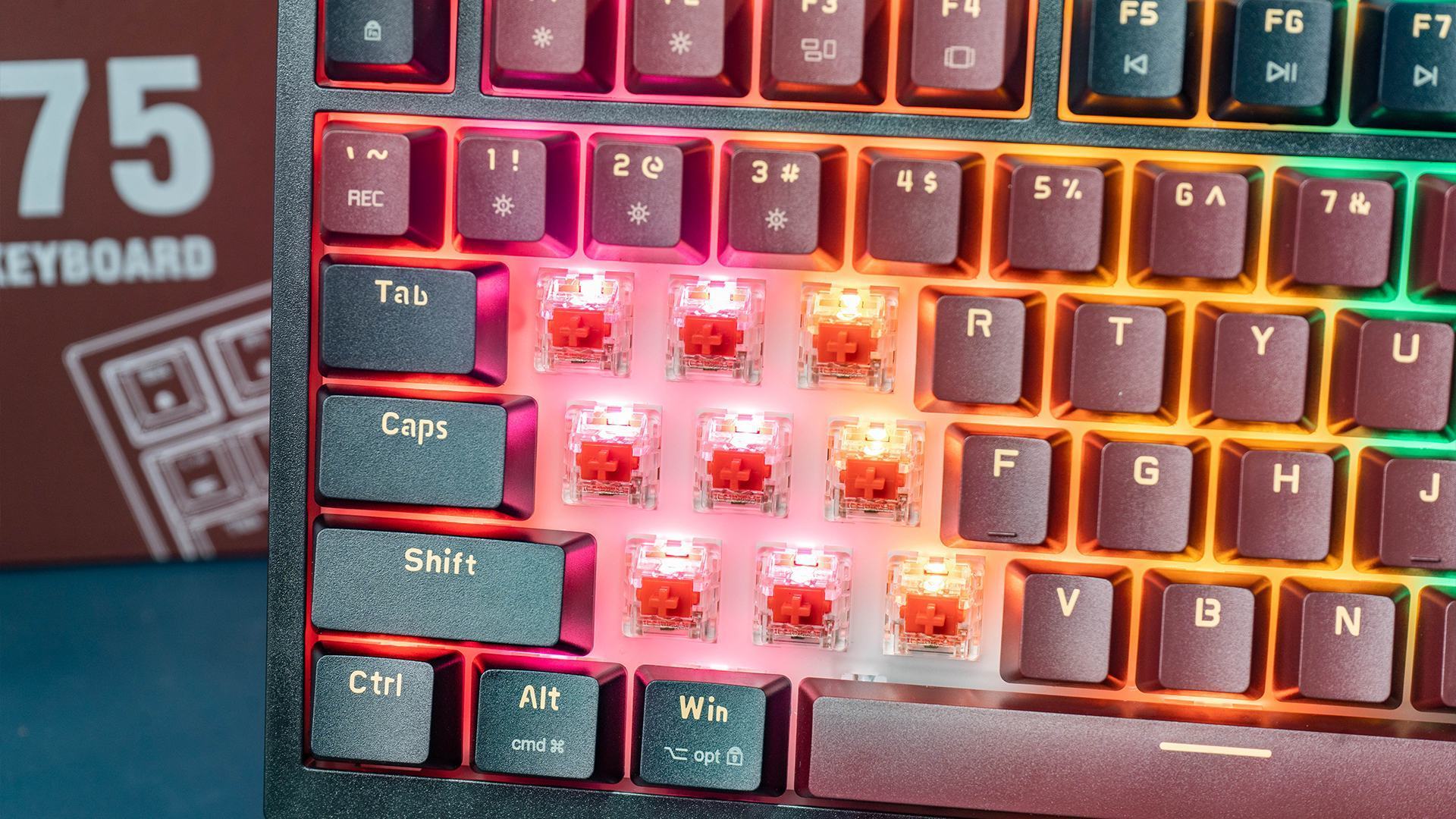 Bàn Phím Cơ Gaming Edra EK375 Beta 2