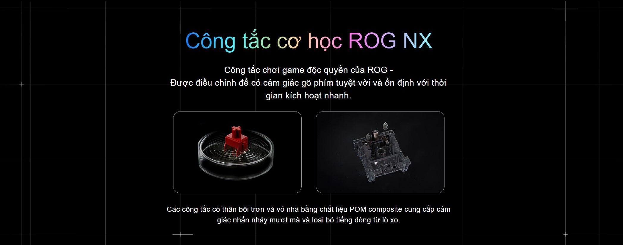 Bàn Phím Cơ Gaming không dây Asus ROG Strix Scope II 96 Wireless NXSW/US/ABS 90MP037A-BKUA00