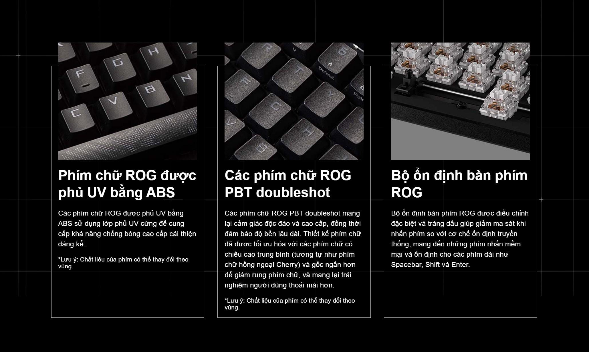 Bàn Phím Cơ Gaming không dây Asus ROG Strix Scope II 96 Wireless NXSW/US/ABS 90MP037A-BKUA00