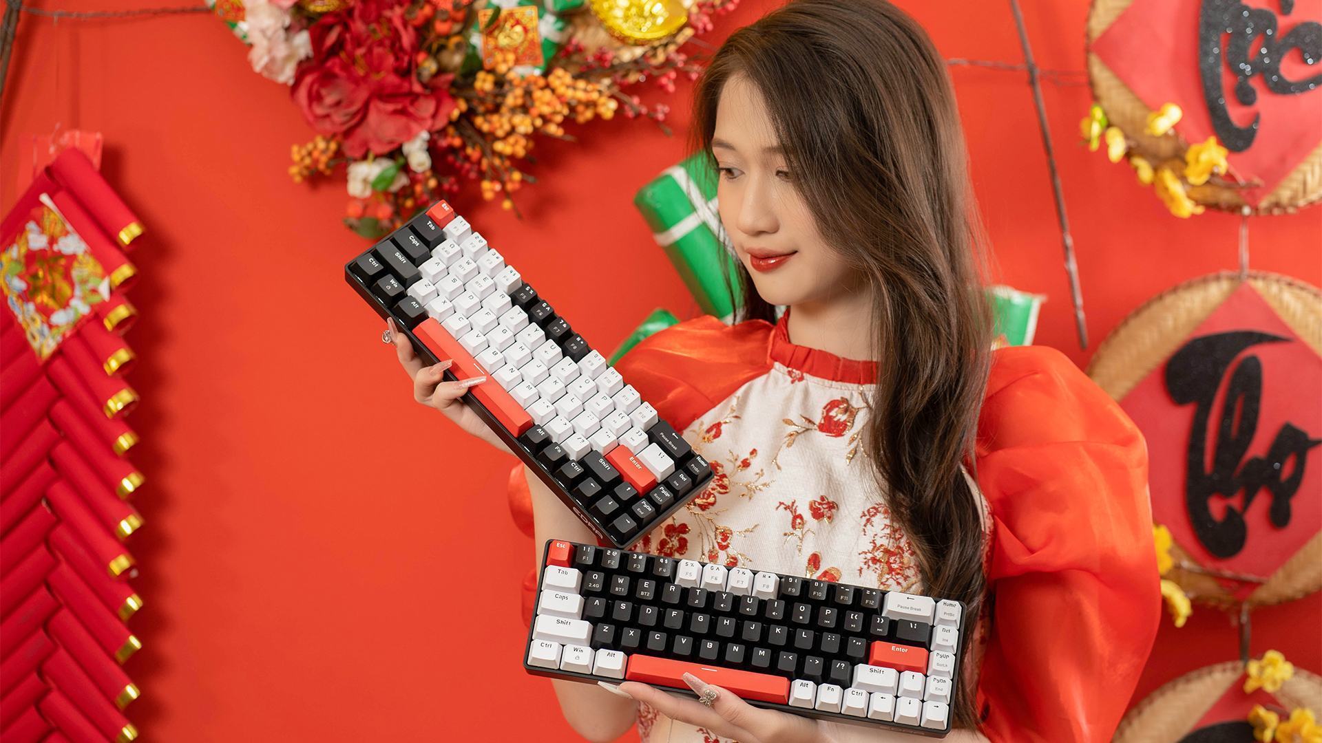 ban-phim-co-khong-day-edra-ek368l-black-white5 Bàn phím cơ không dây EDRA EK368L Black White 4