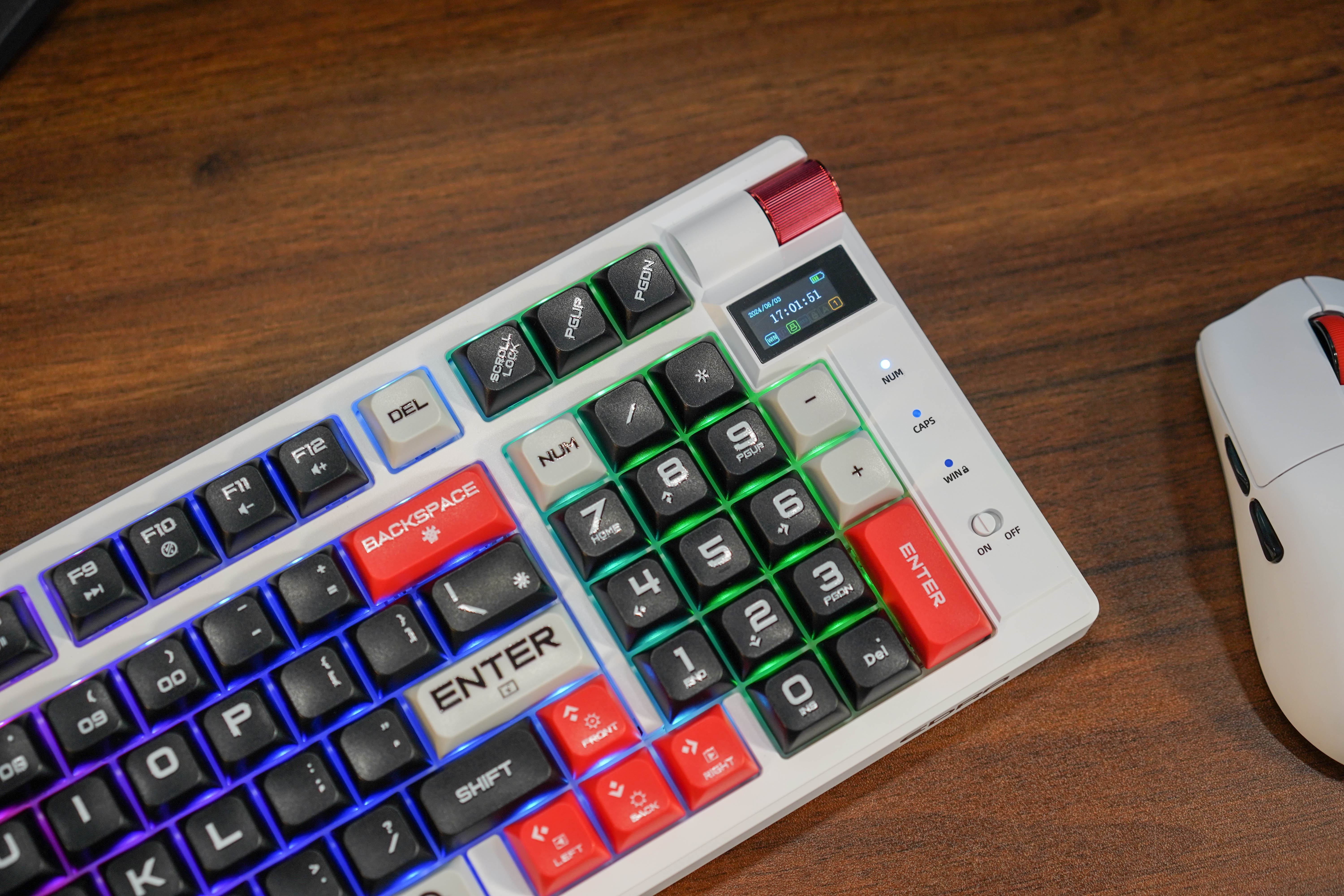 Bàn phím cơ không dây EDRA EK398 Pro (3 Mode/ABS/Edra Brown Switch/RGB) ảnh 4